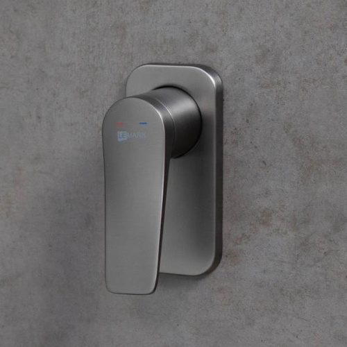 смеситель для встраиваемых систем lemark bronx lm3723gm графит фото 2