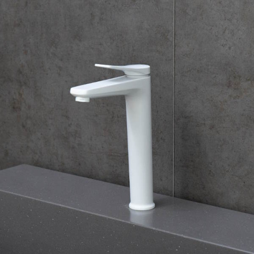 Смеситель для раковины Lemark BRONX LM3709MW белый матовый фото 3 смеситель для раковины lemark bronx lm3709mw белый матовый фото 3