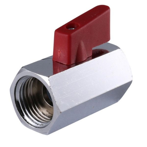 Кран шаровой STOUT мини муфтовый 1/2" кран шаровой stout мини муфтовый 1/2"