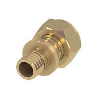 tece соединение прямое с накидной гайкой 20 х 1" латунь