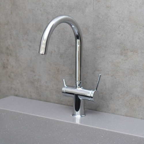 смеситель с подключением к фильтру lemark minima lm3861c хром фото 2