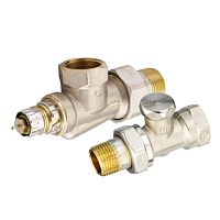 набор термостатический для радиатора осевой royal thermo 1/2" click