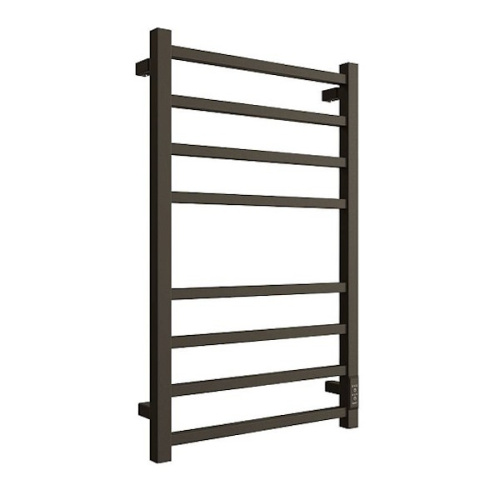 Полотенцесушитель STOUT электрический FORTE quadro 80*50 Черный матовый фото 2 полотенцесушитель stout электрический forte quadro 80*50 черный матовый фото 2