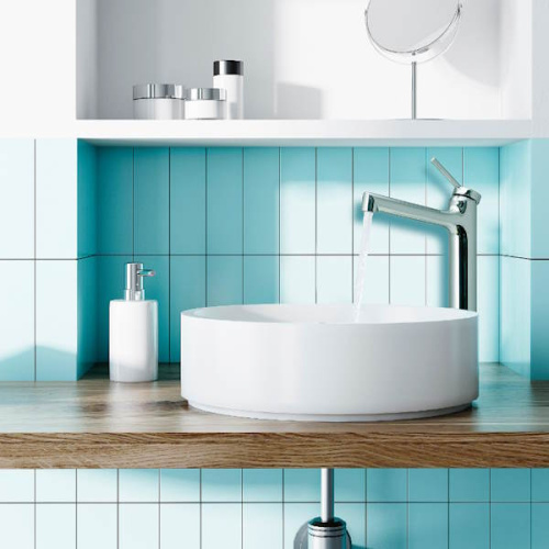 смеситель высокий для накладной раковины lemark minima lm3809c хром фото 3