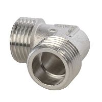 угольник нн никелированный 1" stout