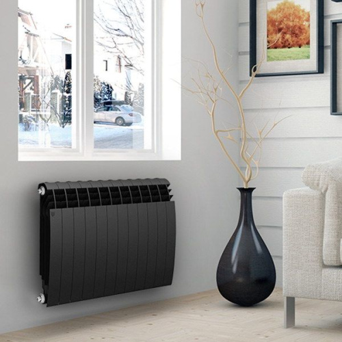 биметаллический радиатор royal thermo biliner 500 noir sable 8 секций фото 2
