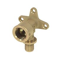 tece уголок с настенным креплением 20 х 1/2'' латунь