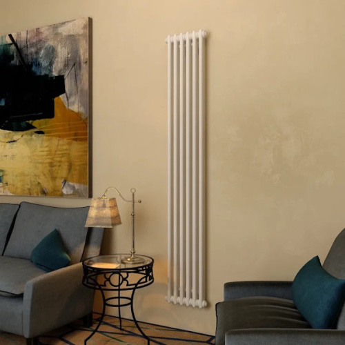 радиатор трубчатый velar 2180 6 секций v50 1/2 (ral 9016) фото 2