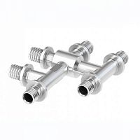 tece двойной тройник 20 х 16 х 16