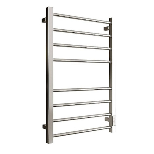 полотенцесушитель stout электрический piano quadro 80*50 полированный фото 2
