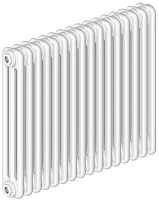 радиатор трубчатый irsap tesi 30365/16 секций t30 3/4" белый