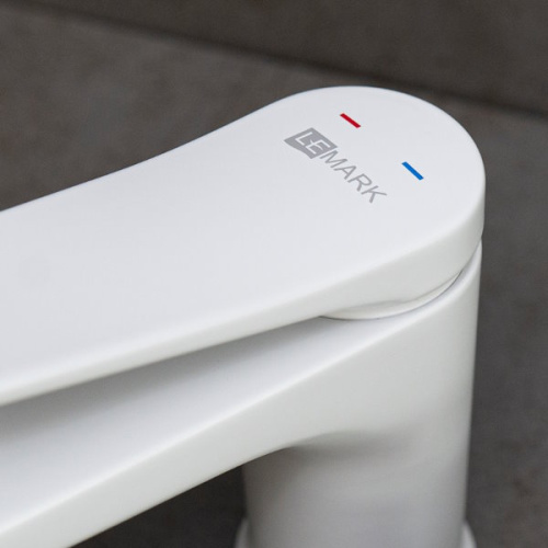 смеситель для биде lemark bronx lm3708mw белый матовый фото 4