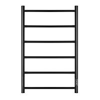 полотенцесушитель stout электрический jazz quadro 80*50 черный матовый