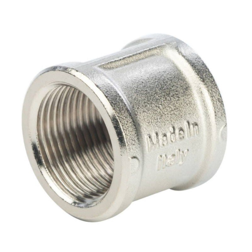 Муфта ВВ никелированная 3/4" STOUT муфта вв никелированная 3/4" stout