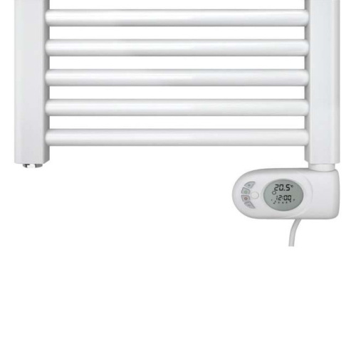 Электрический полотенцесушитель Zehnder Aura PBEZ-120-50/MQ Белый фото 2 электрический полотенцесушитель zehnder aura pbez-120-50/mq белый фото 2