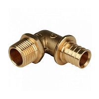 угольник-переходник с наружной резьбой 16xr 1/2" stout аксиальный