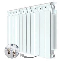 радиатор биметаллический rifar monolit ventil 500 6 секций нижнее правое подключение