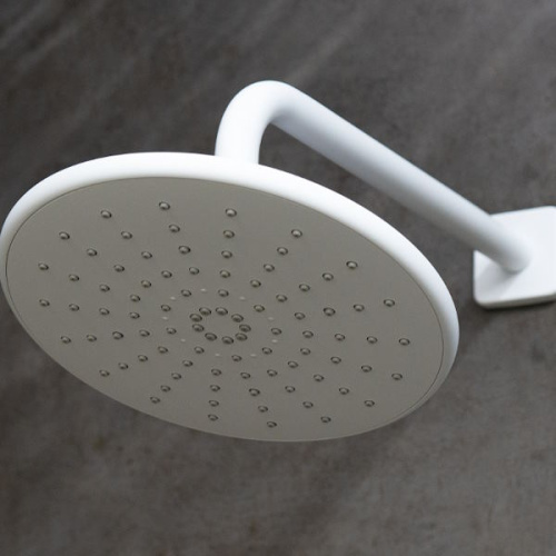 смеситель для ванны и душа lemark bronx lm3722mw белый матовый фото 4