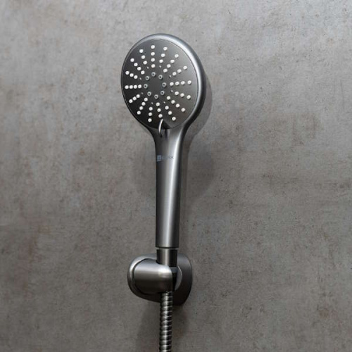 смеситель для ванны и душа lemark bronx lm3742gm графит фото 5