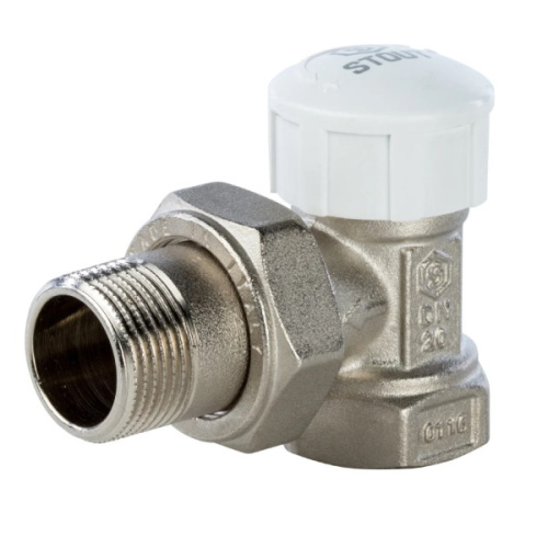 клапан термостатический угловой stout 3/4