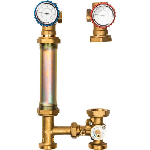 Насосная группа STOUT с 3-х ходовым приводным смесителем 1" без насоса фото 3 насосная группа stout с 3-х ходовым приводным смесителем 1" без насоса фото 3