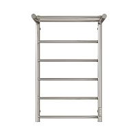 полотенцесушитель stout электрический jazz round 80*50 полированный с полкой