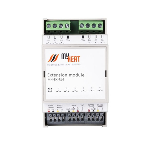 релейный блок расширения my heat rl6