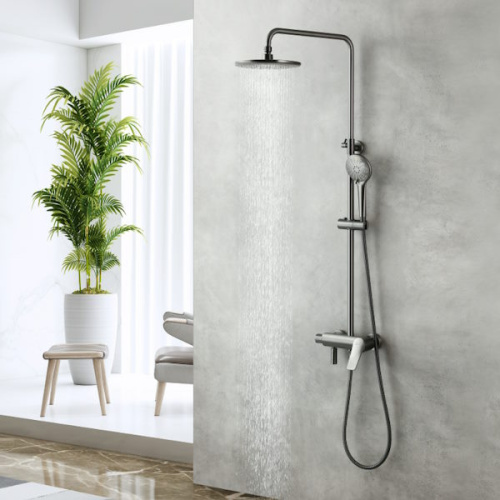 душевая система lemark bronx lm3762gm графит фото 2