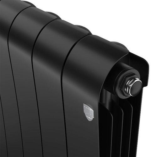 биметаллический радиатор royal thermo infinity 500 noir sable 4 секции фото 3