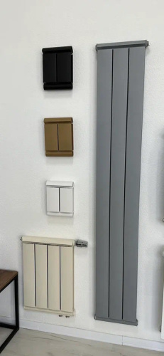 алюминиевый радиатор silver 500 8 секций фото 5