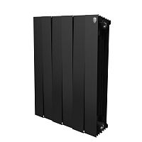 биметаллический радиатор royal thermo pianoforte 500 noir sable 10 секций