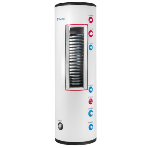 бойлер косвенного нагрева viena wtd 200 левое, напольный, 42квт фото 2