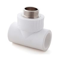 тройник переходной с наружной резьбой 25х3/4"х25 valfex