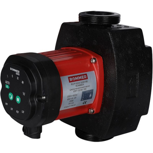 Циркуляционный насос ROMMER ERTI 32/40-180 с гайками и теплоизоляцией циркуляционный насос rommer erti 32/40-180 с гайками и теплоизоляцией
