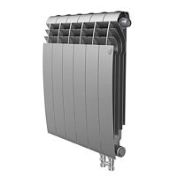 биметаллический радиатор royal thermo biliner 350 vd 12 секций silver satin