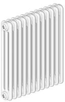 радиатор трубчатый irsap tesi 30565/6 секций t30 3/4" белый