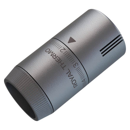 термоголовка жидкостная royal thermo design м30х1,5 (серебристый) new фото 2