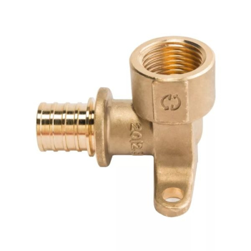 Угольник настенный с креплением 16xRp 1/2" STOUT аксиальный угольник настенный с креплением 16xrp 1/2" stout аксиальный