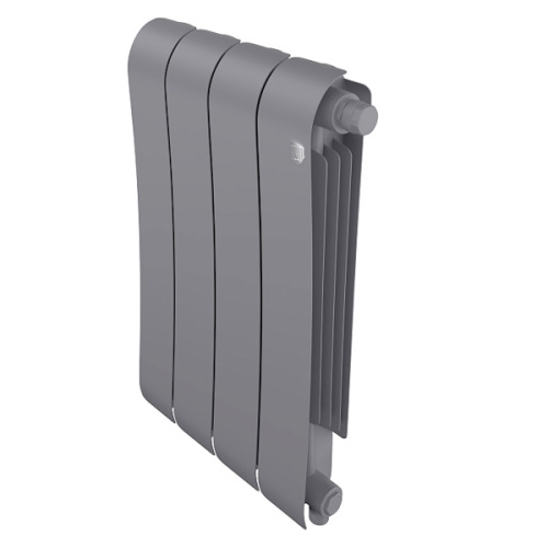 Биметаллический радиатор Royal Thermo INFINITY V 500 Silver Satin 4 секции биметаллический радиатор royal thermo infinity v 500 silver satin 4 секции